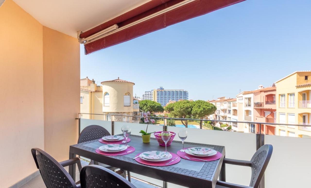 Apart-Rent Apartamento Mimoses 0063 Empuriabrava Eksteriør bilde